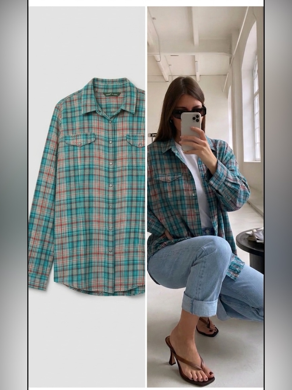 Woolrich Plaid Snap-Front Flannel Shirt Size XL 100% Cotton | Farmer Fall Chic